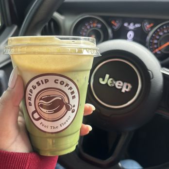 Drip and Sip Coffee - Matcha Banana Cloud - Coffee & Tea Near Me - Chino, California