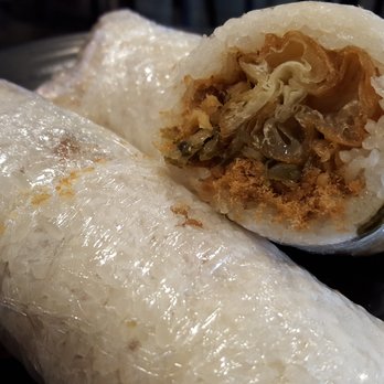 Yi Mei - Salty Rice Roll with Pickled Vegetable. - Taiwanese Near Me - Monrovia, California