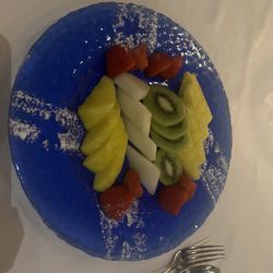 Au Canard Pékinois - Fresh fruit platter