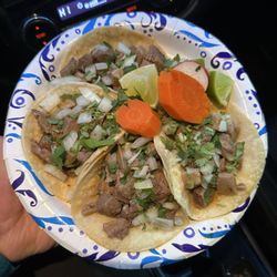 Taqueria El Corral - Lengua tacos