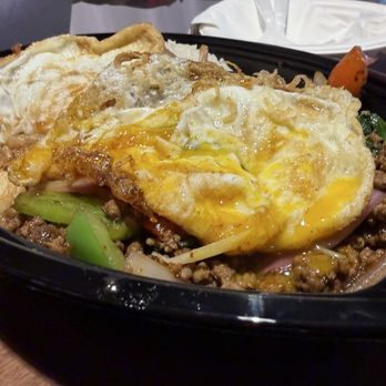 Kra-Pow Thai Eatery - Krapow with ground beef - Thai Near Me - Stanton, California