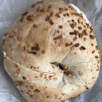 Between the Bagel - Onion Bagel - Bagels Near Me - Astoria, New York