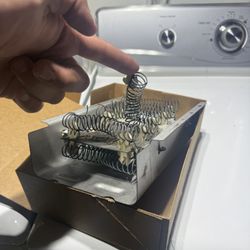 Urgent Appliance Repair - Whirlpool dryer not heating. Heating element replacement on very first visit.