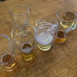 Train Wreck Brewing - 5 tasters and beer~