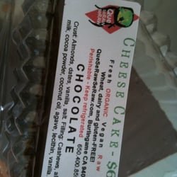 Que SeRaw SeRaw - Chocolate cheesecake.