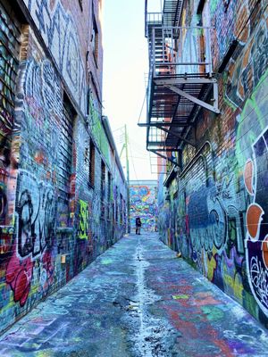 Graffiti Alley by null