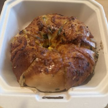 Bloom Bagels - Corn and cheese bagel - yum! - Bagels Near Me - Campbell, California Bloom Bagels - Corn and cheese bagel - yum! - Bagels Near Me - Campbell, California