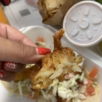 Baja Mar Fish Taco - Fish taco 1: decent fish ratio - Mexican Near Me - Monrovia, California Baja Mar Fish Taco - Fish taco 1: decent fish ratio - Mexican Near Me - Monrovia, California
