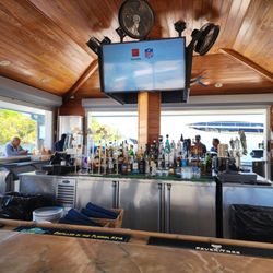 YOT Bar & Kitchen - Outside bar