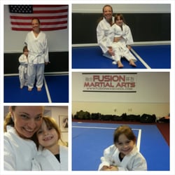 Fusion Martial Arts School - Tiny Tigers class for ages 4-5. Woman's Fusion Fit & Adults Martial Arts classes for the whole family.
