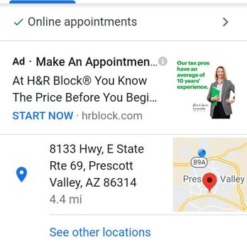 H&R Block - Tax Services Near Me - Prescott Valley, Arizona H&R Block - Tax Services Near Me - Prescott Valley, Arizona