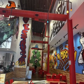Dave's Hot Chicken - Inside Graffiti - Chicken Shop Near Me - Vestavia Hills, Alabama Dave's Hot Chicken - Inside Graffiti - Chicken Shop Near Me - Vestavia Hills, Alabama