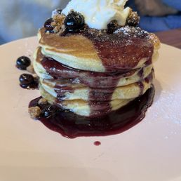 Blueberry lemon pancakes Blueberry lemon pancakes