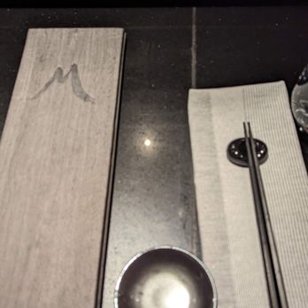 M Sushi - Cary - Place setting - Sushi Bars Near Me - Cary, North Carolina