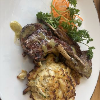 EC Diner - Lamb chops with a crab cake - American Near Me - Ellicott City, Maryland