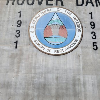 Hoover Dam - Hoover Dam 1931- 1935 sign on the wall. - Landmarks & Historical Buildings Near Me - Boulder City, Nevada