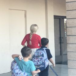 Calvary Chapel Christian School - School drop off ! Top of the morning to you