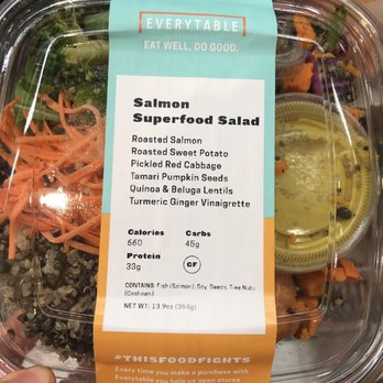 Everytable - Salmon Superfood Salad Instagram: @TonyRyad - Salad Near Me - Inglewood, California Everytable - Salmon Superfood Salad Instagram: @TonyRyad - Salad Near Me - Inglewood, California