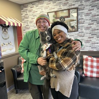 Le Paw Spa - Rocket and parents :-) (me and my boyfriend) - Pet Groomers Near Me - Colorado Springs, Colorado Le Paw Spa - Rocket and parents :-) (me and my boyfriend) - Pet Groomers Near Me - Colorado Springs, Colorado
