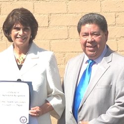 FHCCGLA Maywood Family Medical Center - Maywood Family Medical Center Grand Opening.  Congresswoman Lucille Roybal-Allard and our Board Member Mr. Ventura attended.