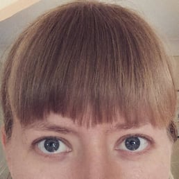 Bang trim by Adrienne Bang trim by Adrienne