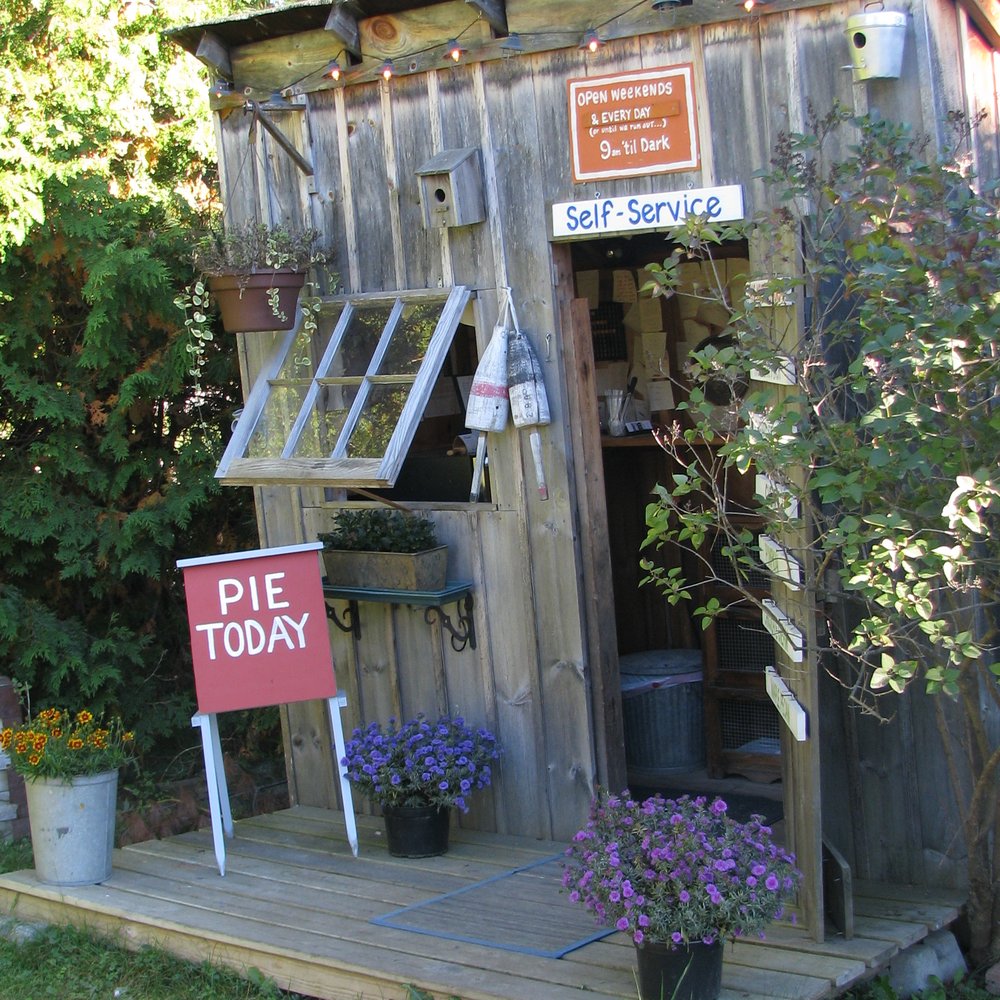 Poorhouse Pies - I'm thinking they have pie during all four seasons. The hours are above the door. This place sure is quirky. - Bakeries Near Me - Underhill, Vermont Poorhouse Pies - I'm thinking they have pie during all four seasons. The hours are above the door. This place sure is quirky. - Bakeries Near Me - Underhill, Vermont