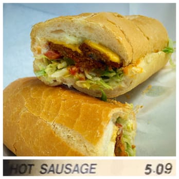 The Orange Store - Hot sausage po boy - Grocery Near Me - New Orleans, Louisiana The Orange Store - Hot sausage po boy - Grocery Near Me - New Orleans, Louisiana