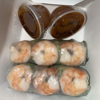 Lúa Viet Kitchen - Summer Spring Rolls (2) Goi Cuon - Vietnamese Near Me - Houston, Texas