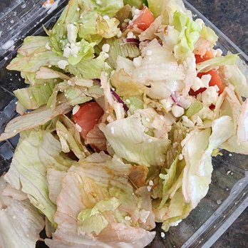 Wrentham Town Pizza - a salad in a plastic container - Pizza Near Me - Wrentham, Massachusetts Wrentham Town Pizza - a salad in a plastic container - Pizza Near Me - Wrentham, Massachusetts