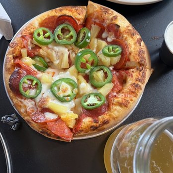 Miss Kitty's - a pizza with pepperoni and jalapenos - Italian Near Me - New Meadows, Idaho Miss Kitty's - a pizza with pepperoni and jalapenos - Italian Near Me - New Meadows, Idaho