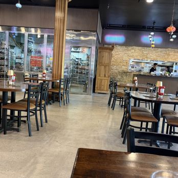 Pita House - Lots of tables & a good view of the tap room. - Mediterranean Near Me - Big Bear Lake, California