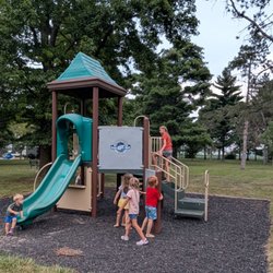 Harrison Lake State Park - It was nice that there were some toddler-friendly playgrounds on the property.
