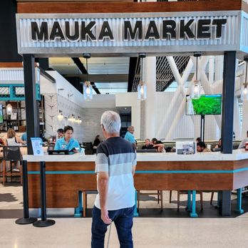 Mauka Market - Entrance. September 2024 - Sports Bars Near Me - Honolulu, Hawaii