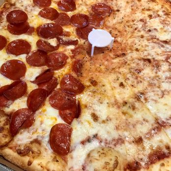 Winner's NY Pizza - Half Pepperoni Half Cheese from Winner's NY Pizza. - Pizza Near Me - Agoura Hills, California