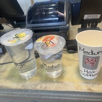 Snora Bubble Tea - Cup sizes - Bubble Tea Near Me - Scranton, Pennsylvania