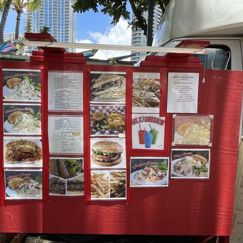 HI Shack - Pictorial menu for HI. Shack - Tacos Near Me - Honolulu, Hawaii