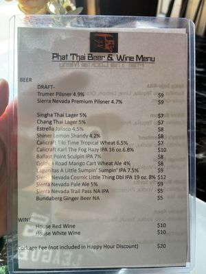 Menu photo 1 Phat Thai San Francisco, CA Menu photo 1 Phat Thai San Francisco, CA
