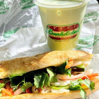 Banhdicted - BBQ Pork Banh Mi and Green Thai Milk Tea - Sandwiches Near Me - Tucson, Arizona