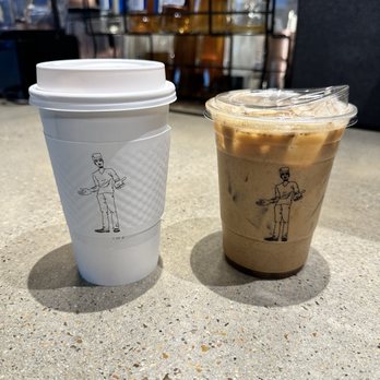 Hando Coffee Bar - French Toast Latte hot and iced - Coffee & Tea Near Me - Manvel, Texas