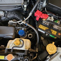 Dalton Subaru - Oil all over my engine bay bec they left the cap off!