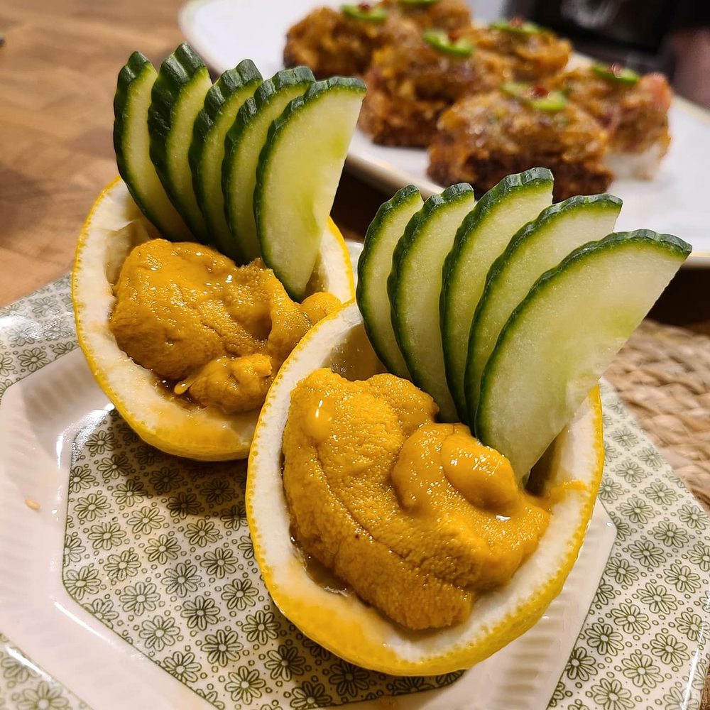 Ocean Group - Las Vegas - Santa Barbara Uni with Ponzu - Seafood Markets Near Me - Las Vegas, Nevada Ocean Group - Las Vegas - Santa Barbara Uni with Ponzu - Seafood Markets Near Me - Las Vegas, Nevada