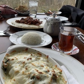 Cafe Istanbul - Shrimp Spinach Casserole - Turkish Near Me - Dublin, Ohio
