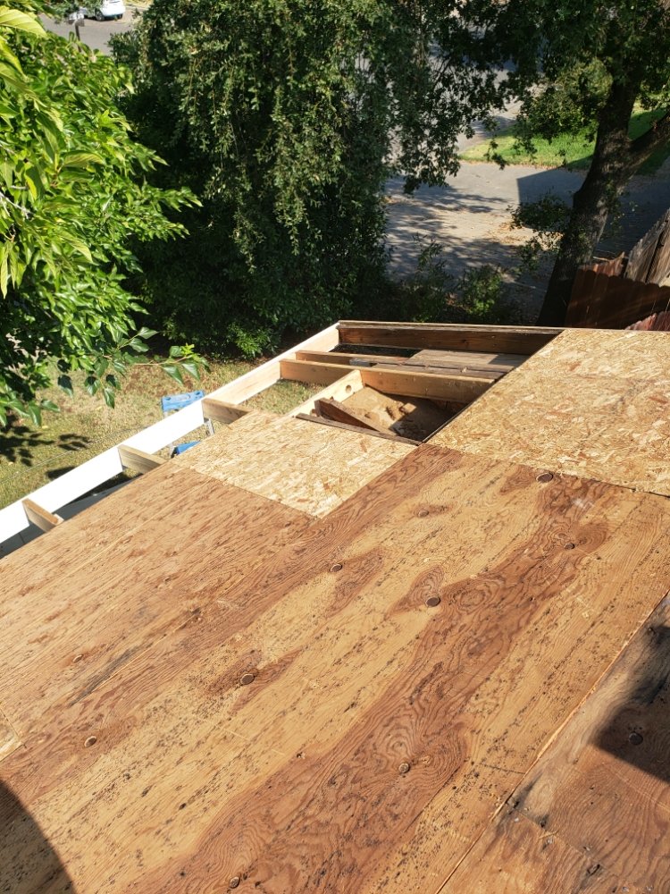 Slide of Brubaker's Roofing