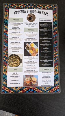 Menu photo 7 Abugida Ethiopian Cafe & Restaurant Charlotte, NC Menu photo 7 Abugida Ethiopian Cafe & Restaurant Charlotte, NC