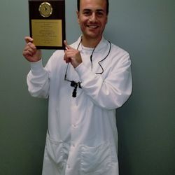 Dr. Z was given a plaque for missionary work in the Dominican Republic!