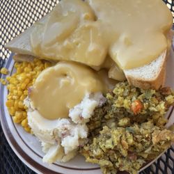 The Sunshine Depot - Turkey with Mashed Potatoes and Gravy Tuesday Special