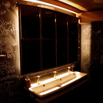 Homeslice - Homeslice Bathrooms. Blackboard walls are quite a playful way of addressing bathroom graffitti ) - Pizza Near Me - London, XGL Homeslice - Homeslice Bathrooms. Blackboard walls are quite a playful way of addressing bathroom graffitti ) - Pizza Near Me - London, XGL