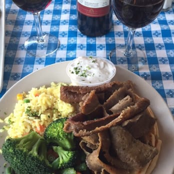 Georges Greek On Second - Gyro plate - Greek Near Me - Long Beach, California