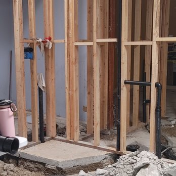 Jc Rooter - Working on 2 new restrooms being added to a home. (Not completed , still working on pipes) - Plumbing Near Me - lancaster, California