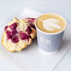 Emer's Kitchen - Coffee and freshly made scone